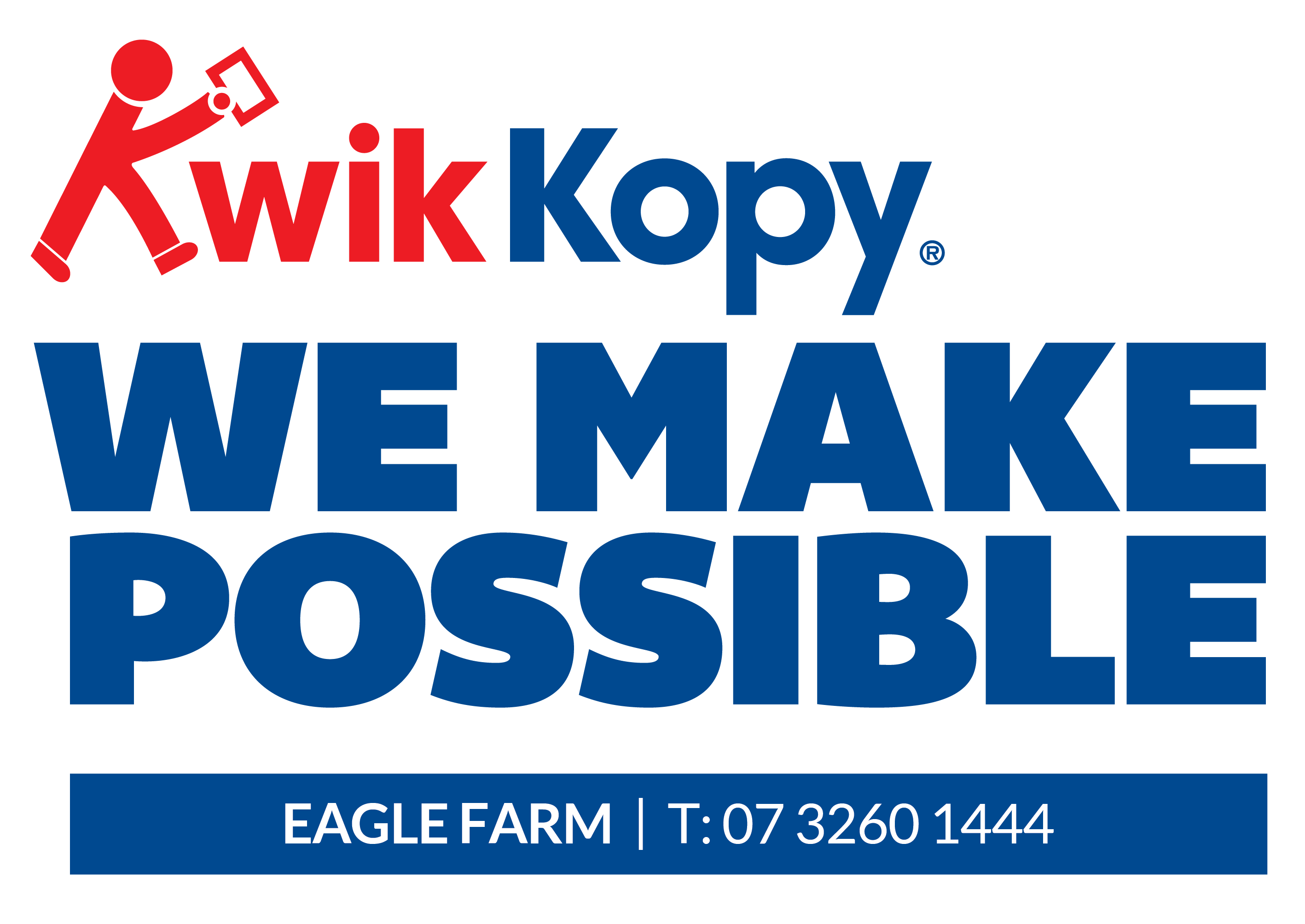 Kwik Kopy Eagle Farm logo